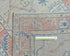 11 Ft Gray Rust Oushak Turkish Hand Knotted Traditional Soft Wool Runner Rug