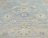 Muted Gray 9x12 Oushak Turkish Hand Knotted Traditional veg Dye Wool Rug