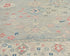9x12 Ft Silver Gray Turkish Ouhsak Hand Knotted Traditional Veg Dye Wool Area Rug