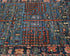 6 Ft Blue Aryana Afghan Hand Knotted Veg Dye Wool Runner Rug