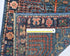 6 Ft Blue Aryana Afghan Hand Knotted Veg Dye Wool Runner Rug