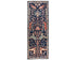 6 Ft Blue Aryana Afghan Hand Knotted Veg Dye Wool Runner Rug