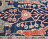 6 Ft Blue Aryana Afghan Hand Knotted Veg Dye Wool Runner Rug