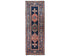 6 feet Blue Aryana Afghan Hand Knotted Veg Dye Wool Runner Rug