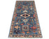 6 Ft Blue Aryana Afghan Hand Knotted Veg Dye Wool Runner Rug