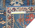 6 Ft Blue Aryana Afghan Hand Knotted Veg Dye Wool Runner Rug