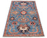 3x5 Blue Aryana Afghan Hand Knotted Veg Dye Wool Area Rug
