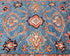 3x5 Blue Aryana Afghan Hand Knotted Veg Dye Wool Area Rug