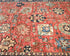 5x7 Rust Blue Aryana Afghan Hand Knotted Veg Dye Wool Area Rug
