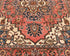 5x7 Rust Aryana Afghan Hand Knotted Veg Dye Wool Area Rug