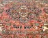 5x7 Rust Aryana Afghan Hand Knotted Veg Dye Wool Area Rug