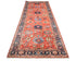 4x12 Rust Aryana Afghan Hand Knotted Veg Dye Wool Runner Rug
