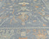 9x12 Gray Oushak Turkish Handmade Oriental Soft Wool Area Rug