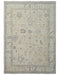 10x14 Gray Oushak  Turkish Hand Knotted Soft Wool Area Rug