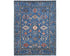 9x12 Blue Aryana Afghan Hand Knotted Veg Dye Wool Area Rug