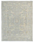 9x12 Feet Gray Turkish Oushak Hand Knotted Traditional Veg Dye Wool Area Rug