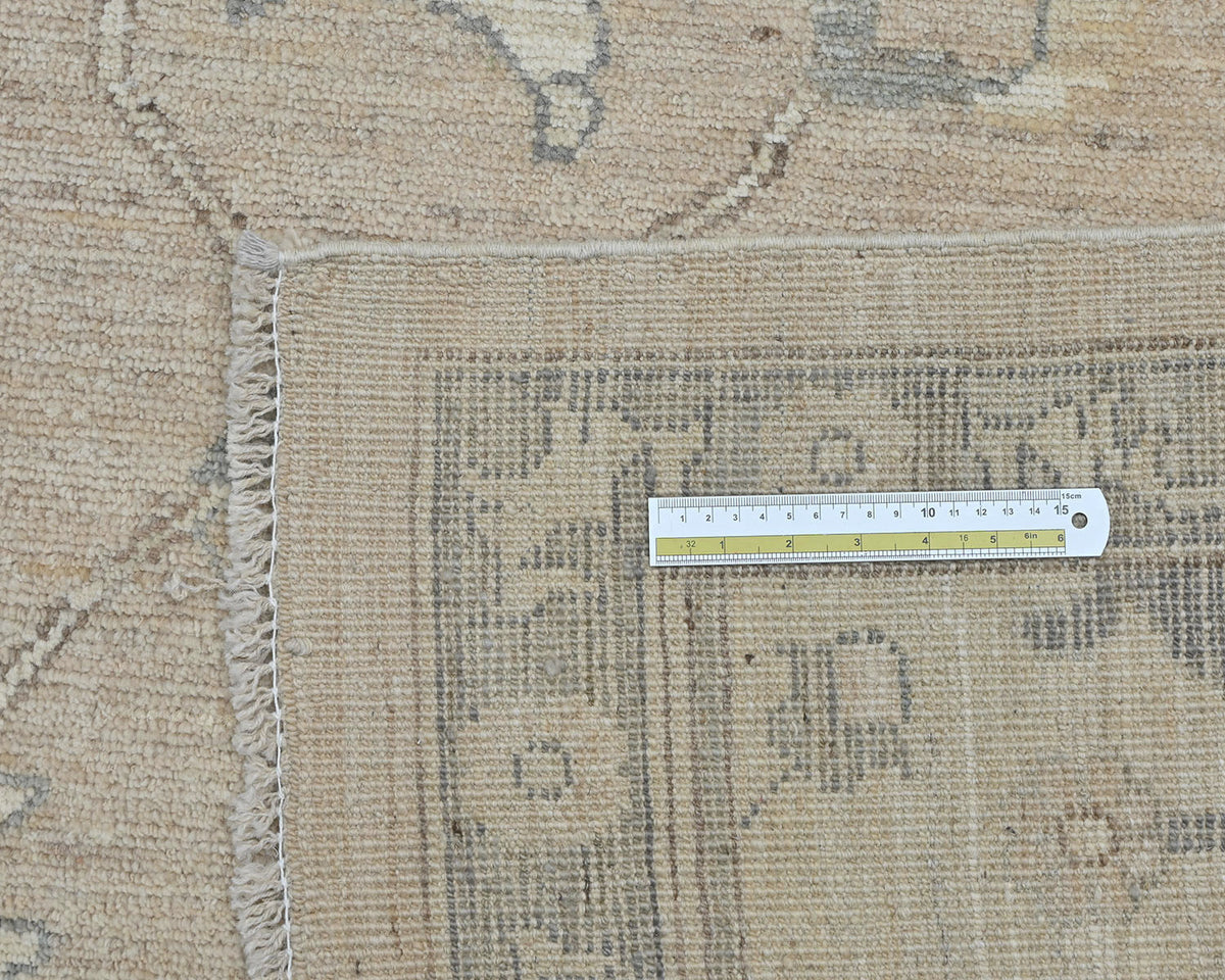 10x14 Brown Oushak Turkish Hand Knotted Soft Wool Area Rug