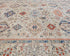 9x113 Gray Aryana Afghan Hand Knotted Veg Dye Wool Area Rug