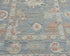 3x5 Gray Oushak Turkish Handmade Traditional Veg Dye Wool Area Rug