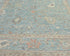 Muted Blue Oushak Turkish Hand Knotted Traditional 9x12 Wool Area Rug