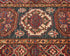 2x3 Green Kazak Afghan Hand Knotted Wool Area Rug
