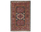 2x3 Green Kazak Afghan Hand Knotted Wool Area Rug