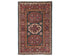 2x3 Green Kazak Afghan Hand Knotted Wool Area Rug