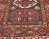 2x3 Green Kazak Afghan Hand Knotted Wool Area Rug