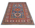 Blue 3x5 Kazak Afghan Hand Knotted Traditional Wool Area Rug