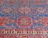 8x10 Blue Kazak Afghan Hand Knotted Geometric Wool Area Rug
