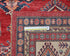 10x14 Red Kazak Afghan Hand Knotted Geometric Wool Area Rug