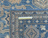 10'2x13'4 Ft Blue Kazak Afghan Hand Knotted Geometric Wool Area Rug