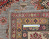Gray 10x14 Kazak Afghan Hand Knotted Geometric Wool Area Rug