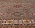 10x14 Brown Gray Kazak Afghan Hand Knotted Geometric Wool Area Rug
