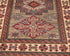 6 Feet Brown Kazak Afghan Hand Knotted Wool Runner Rug