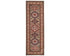 6 Feet Brown Kazak Afghan Hand Knotted Wool Runner Rug