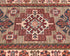 6 Feet Brown Kazak Afghan Hand Knotted Wool Runner Rug