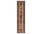 10 Feet Beige Kazak Afghan Hand Knotted Wool Runner Rug