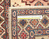 10 Feet Beige Kazak Afghan Hand Knotted Wool Runner Rug