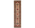 10 Feet Brown Kazak Afghan Hand Knotted Wool Runner Rug