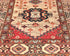 10 Feet Brown Kazak Afghan Hand Knotted Wool Runner Rug