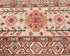 10 Feet Brown Kazak Afghan Hand Knotted Wool Runner Rug