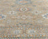 10x14 Ft Light Brown Kazak Afghan Hand Knotted Geometric Wool Area Rug