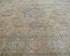 10x14 Ft Light Brown Kazak Afghan Hand Knotted Geometric Wool Area Rug