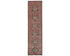 10 Feet Brown Kazak Afghan Hand Knotted Wool Runner Rug
