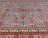 Gray 9x12 Ft Kazak Afghan Hand Knotted Geometric Wool Area Rug