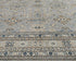 9x12 Gray Kazak Afghan Hand Knotted Geometric Wool Area Rug
