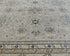9x12 Gray Kazak Afghan Hand Knotted Geometric Wool Area Rug