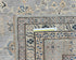9x12 Gray Kazak Afghan Hand Knotted Geometric Wool Area Rug