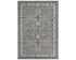 9x12 Ft Gray Blue Kazak Afghan Hand Knotted Geometric Wool Area Rug